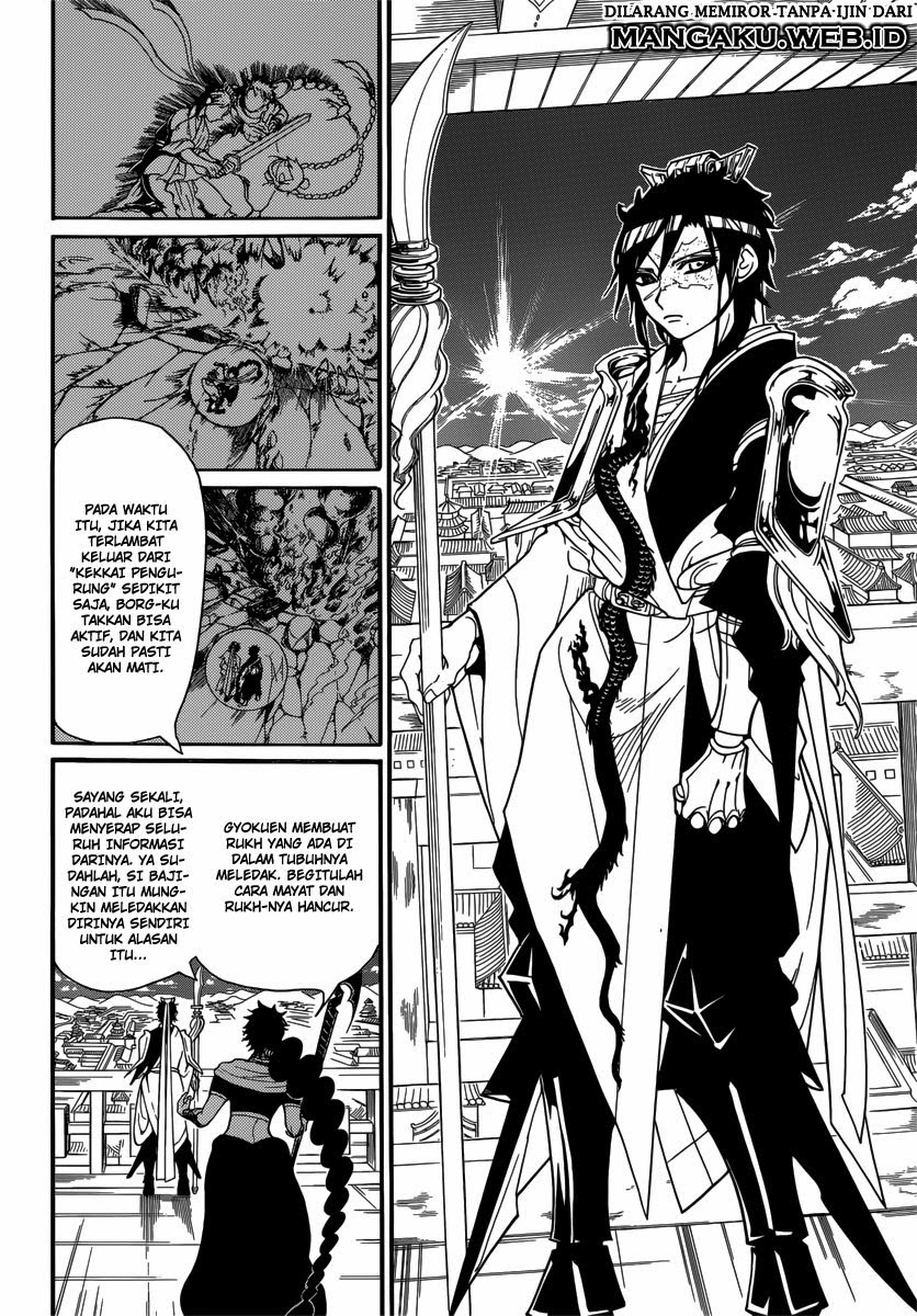 Magi – Labyrinth of Magic chapter 250